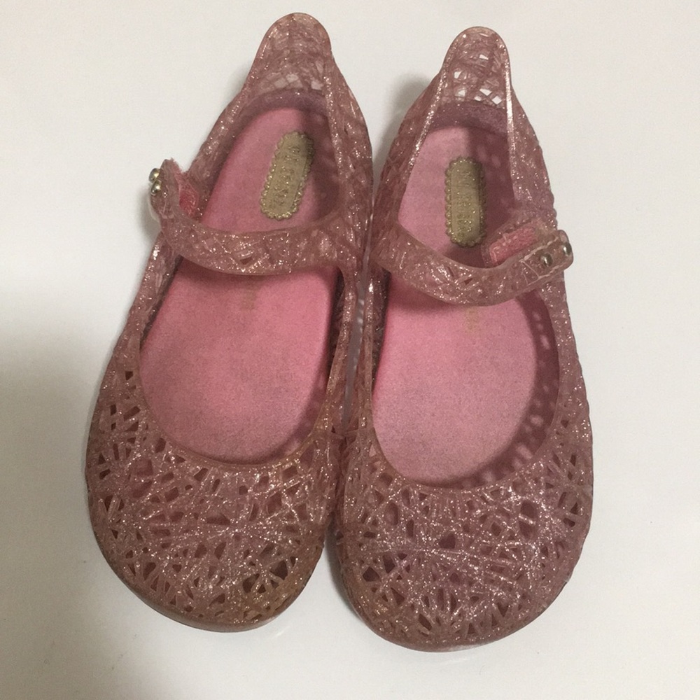 MINI MELISSA ZIG ZAG PINK SIZE 10
